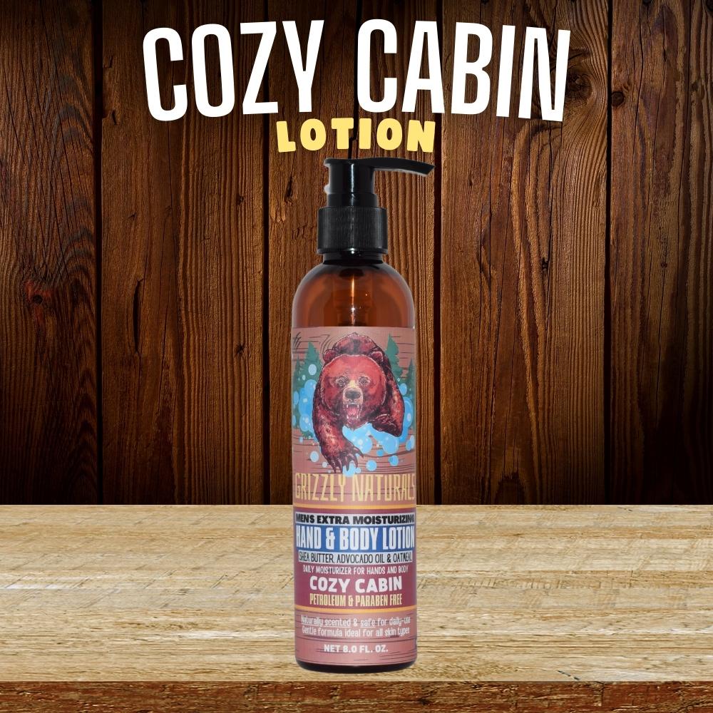 Cozy Cabin Hand & Body Lotion - Grizzly Naturals Soap Company