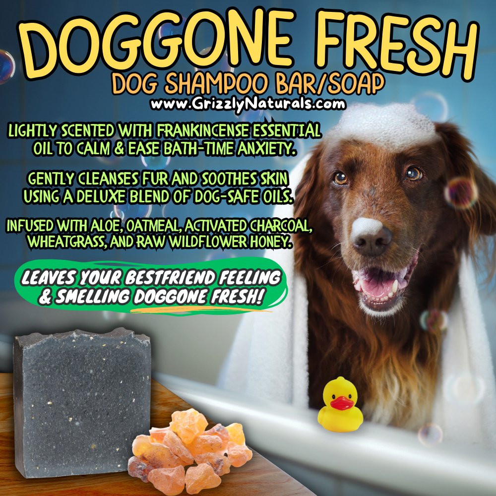 Doggone Fresh Dog Shampoo Soap Bar